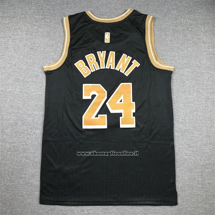 Maglia Los Angeles Lakers Kobe Bryant #24 Select Series Or Nero